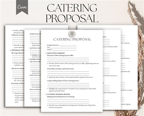 Contoh surat pengajuan catering