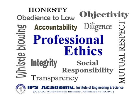 Ethics and Professionalism