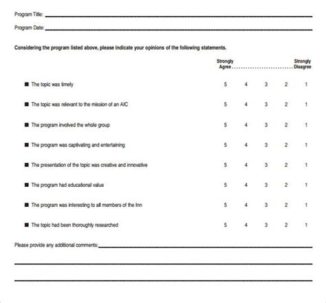 program evaluation forms and approaches pdf