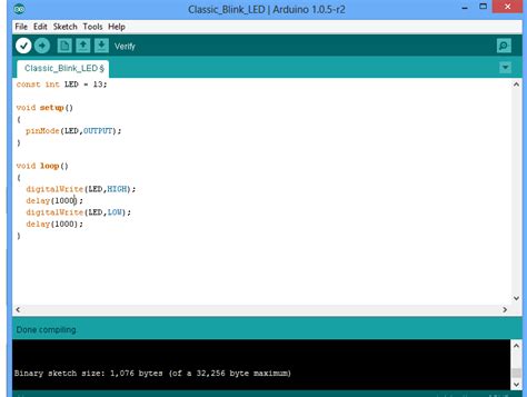 program led arduino