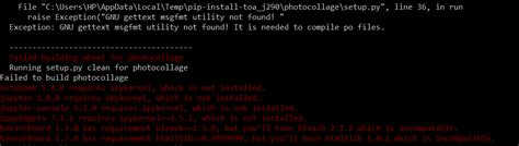 program msgfmt found no
