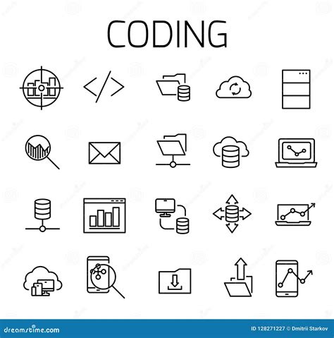 programming coding symbols