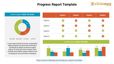 progress report presentation example