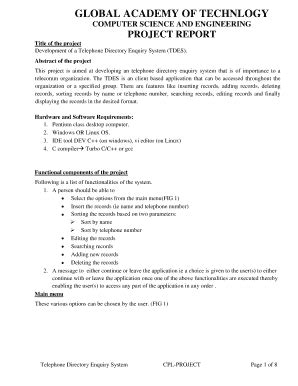 project abstract sample computer science