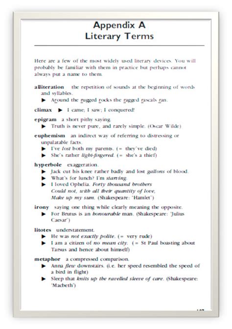 project appendix example
