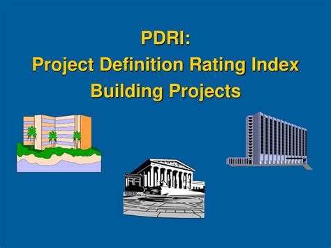 project definition rating index