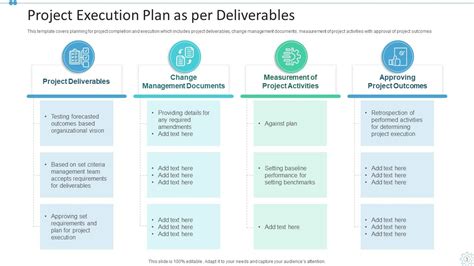 project execution plan template ppt