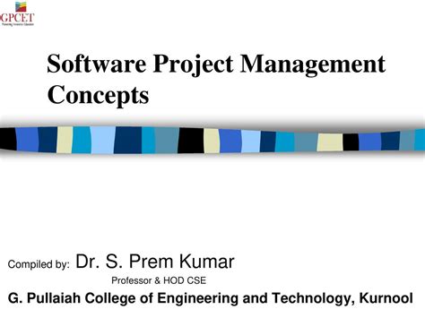 project management concepts in software engineering ppt