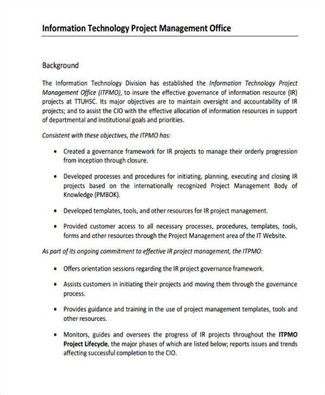 project management examples of successful projects pdf