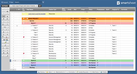 project management excel template smartsheet