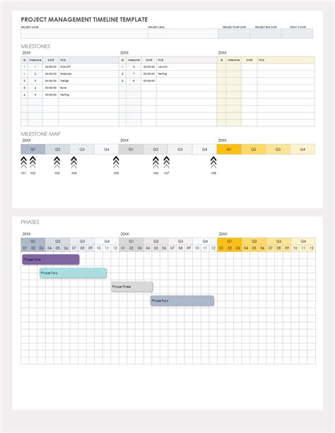 project management google docs template