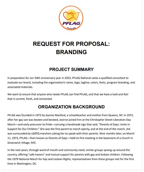 project management rfp example