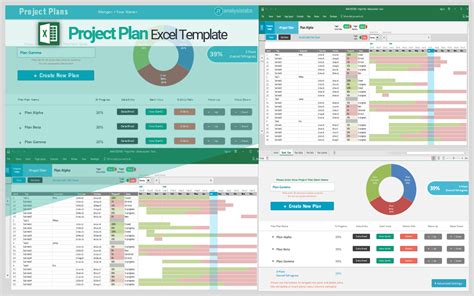 project planning excel template