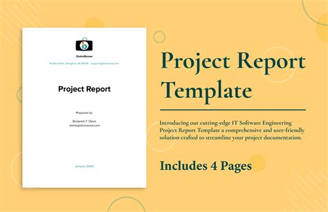 project report format for software engineering