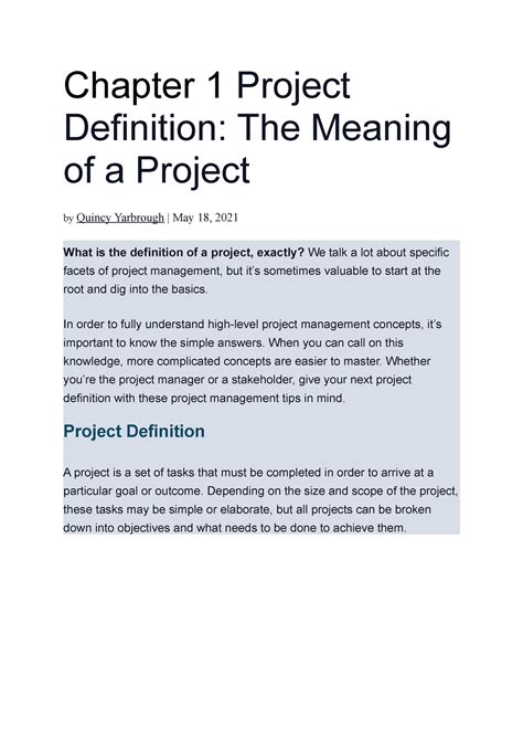 project submission meaning
