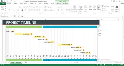 project timeline excel spreadsheet