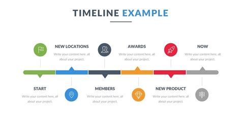 project timeline template google slides