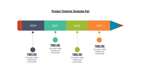 project timeline template ppt