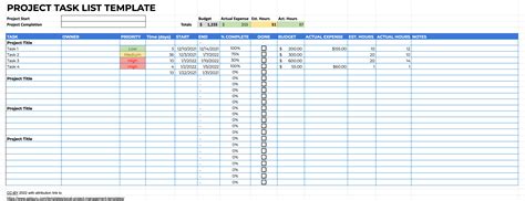 project tracker excel file