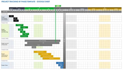 project tracking template google docs