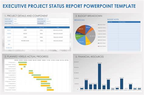 project update presentation template