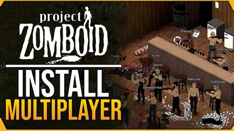 project zomboid how to host multiplayer