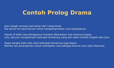 Prolog Drama
