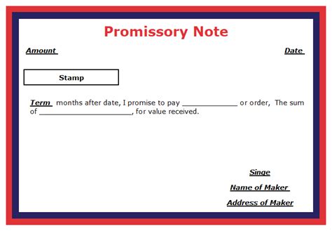 promissory note meaning in malayalam with example pdf