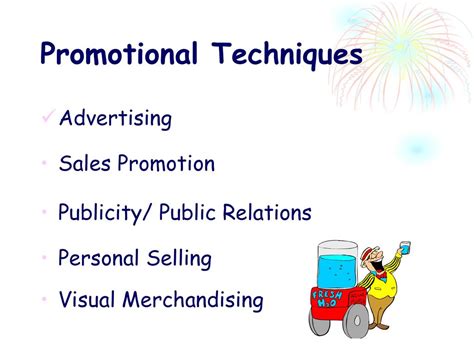 promotional techniques examples