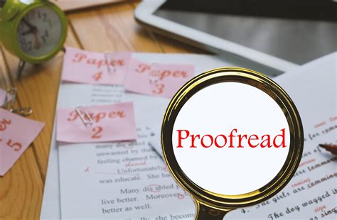 proofread