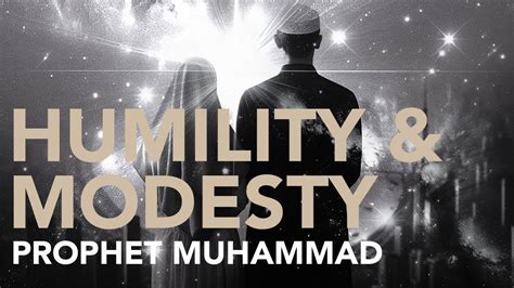 prophet muhammad humility