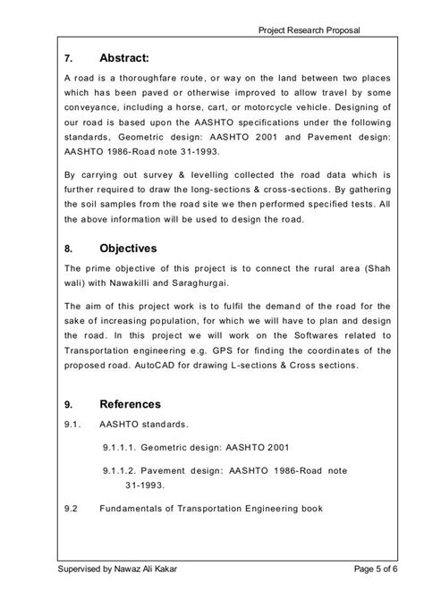 proposal abstract example