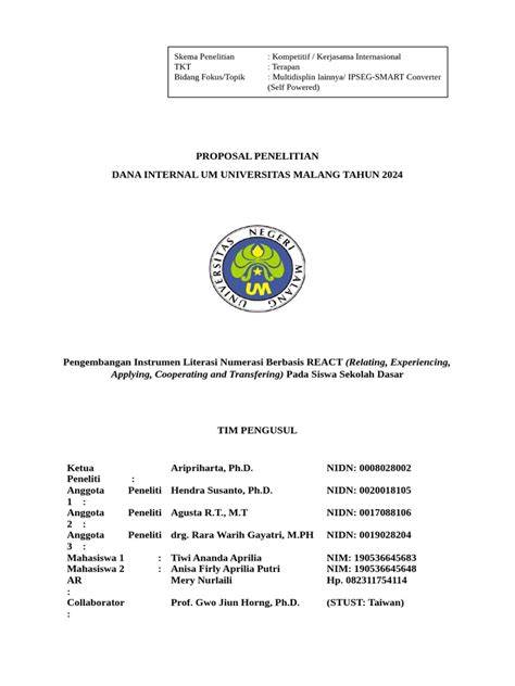 proposal hibah penelitian