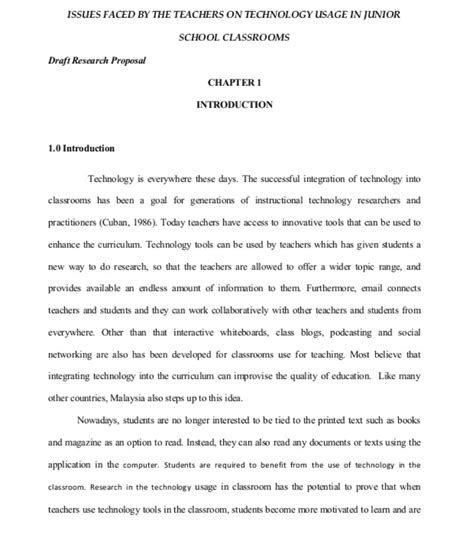 proposal introduction example
