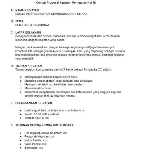 proposal kegiatan