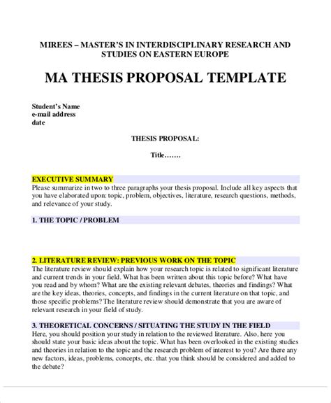 proposal thesis statement example