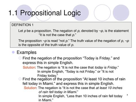propositional logic definition and examples