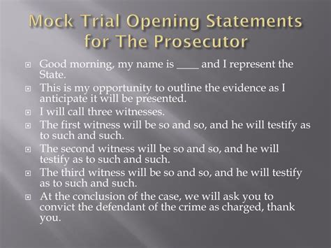 prosecution opening statement examples mock trial