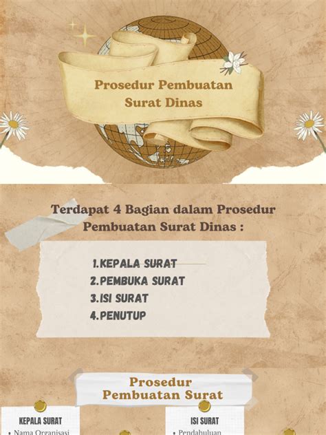 prosedur pembuatan surat