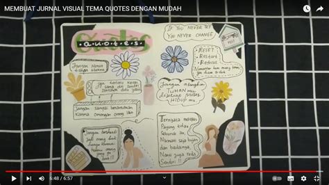 proses membuat jurnal visual
