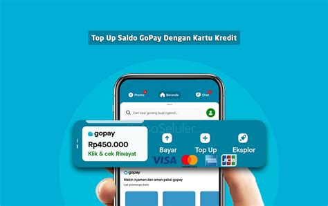 Follow the instructions to top up your GoPay
