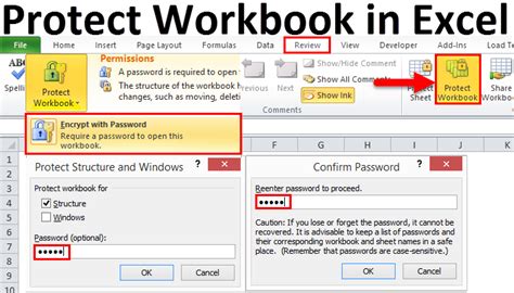 protect opening excel workbook