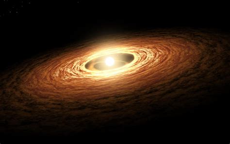 Diagram protoplanetary disk