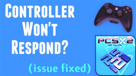 ps2 controller not working on pcsx2