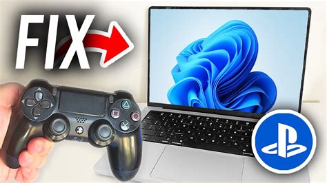 ps4 controller not working when plugged in pc