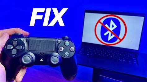ps4 controller won't connect to pc bluetooth
