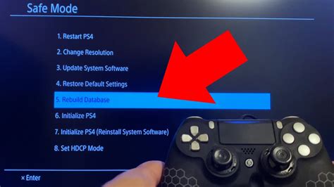 How to Rebuild PS4 Slim Database