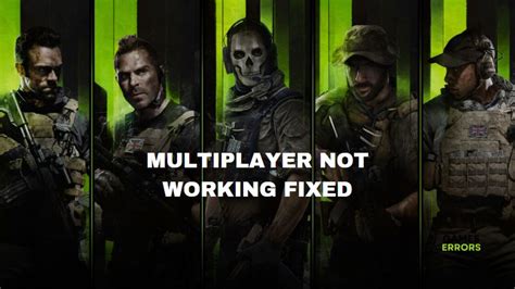 ps5 cod mw2 multiplayer not working
