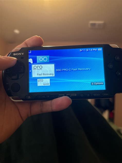 psp iso not showing up