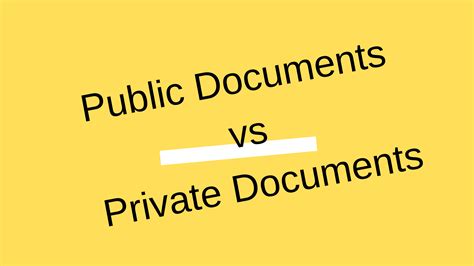 public document in evidence act example